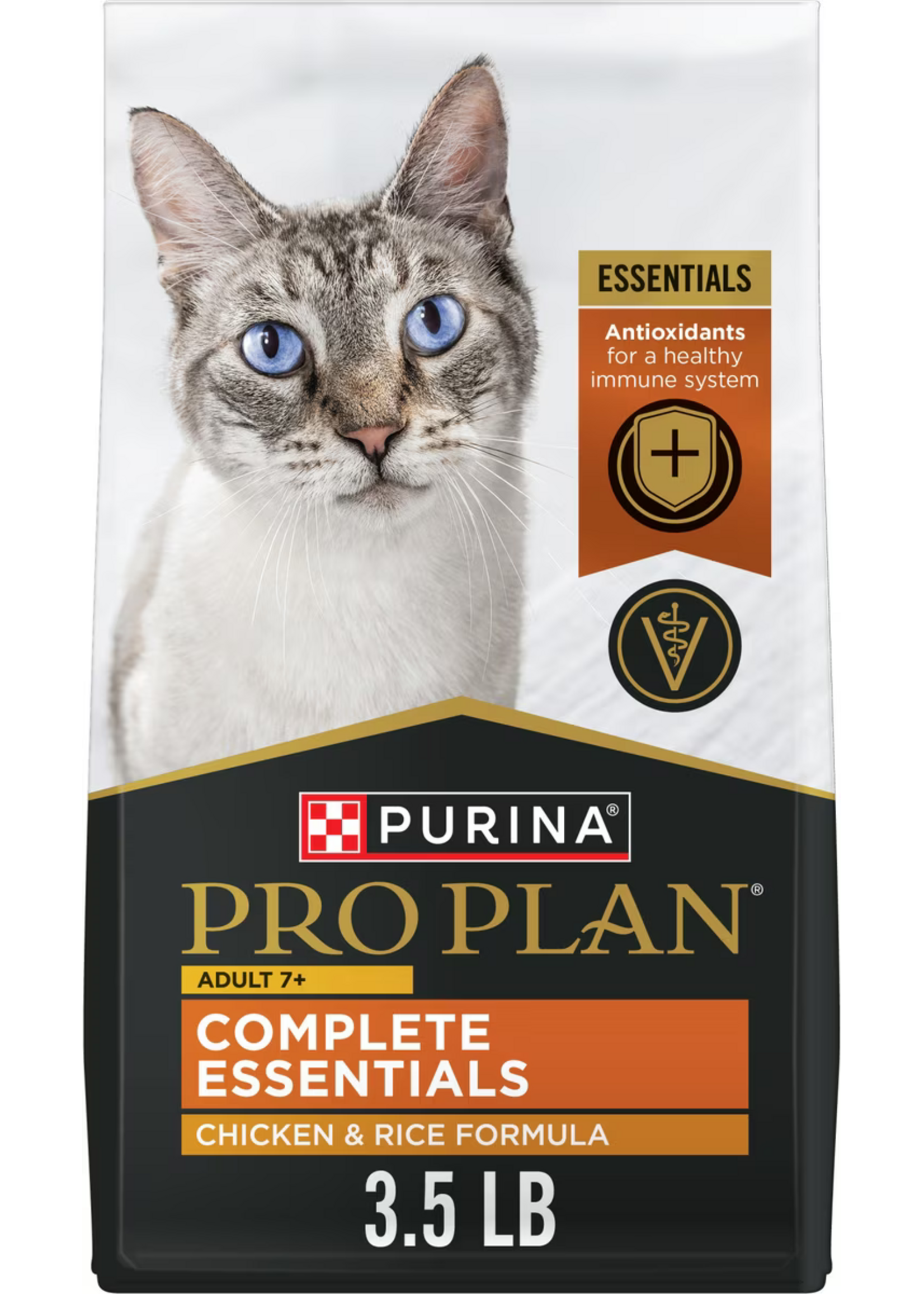 Purina Pro Plan Purina Pro Plan Chicken & Rice Senior 7+ Dry Cat Food - 3.5 lb.