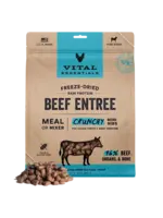 Vital Essentials Vital Essentials Freeze-Dried Dog Food - Beef Entree - Crunchy Mini Nibs - 25 oz