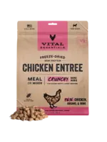 Vital Essentials Vital Essentials Freeze-Dried Dog Food - Chicken Entree - Crunchy Mini Nibs - 25 oz