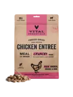 Vital Essentials Vital Essentials Freeze-Dried Dog Food - Chicken Entree - Crunchy Nibs - 14 oz