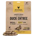 Vital Essentials Vital Essentials Freeze-Dried Dog Food - Duck Entree - Soft Nibs - 14 oz