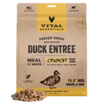 Vital Essentials Vital Essentials Freeze-Dried Dog Food - Duck Entree - Crunchy Mini Nibs - 25 oz