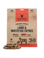 Vital Essentials Vital Essentials Freeze-Dried Dog Food - Lamb & Whitefish Entree - Soft Nibs - 14 oz