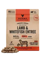 Vital Essentials Vital Essentials Freeze-Dried Dog Food - Lamb & Whitefish Entree - Soft Nibs - 3 lb