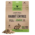 Vital Essentials Vital Essentials Freeze-Dried Dog Food - Rabbit Entree - Crunchy Mini Nibs - 25 oz