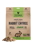 Vital Essentials Vital Essentials Freeze-Dried Dog Food - Rabbit Entree - Crunchy Mini Nibs - 25 oz
