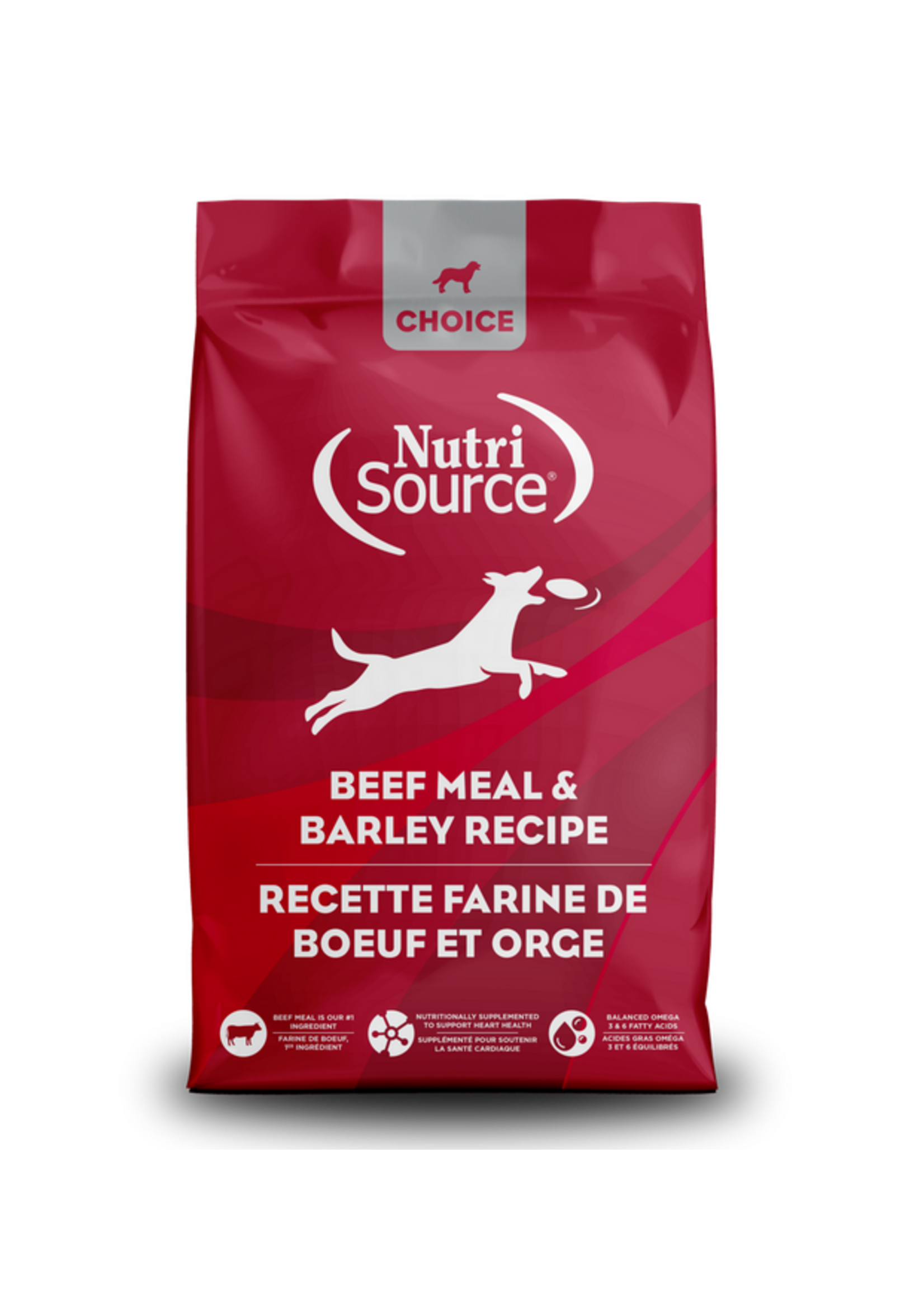 NutriSource NutriSource Choice Adult Beef Meal & Barley Dry Dog Food - 40 lb