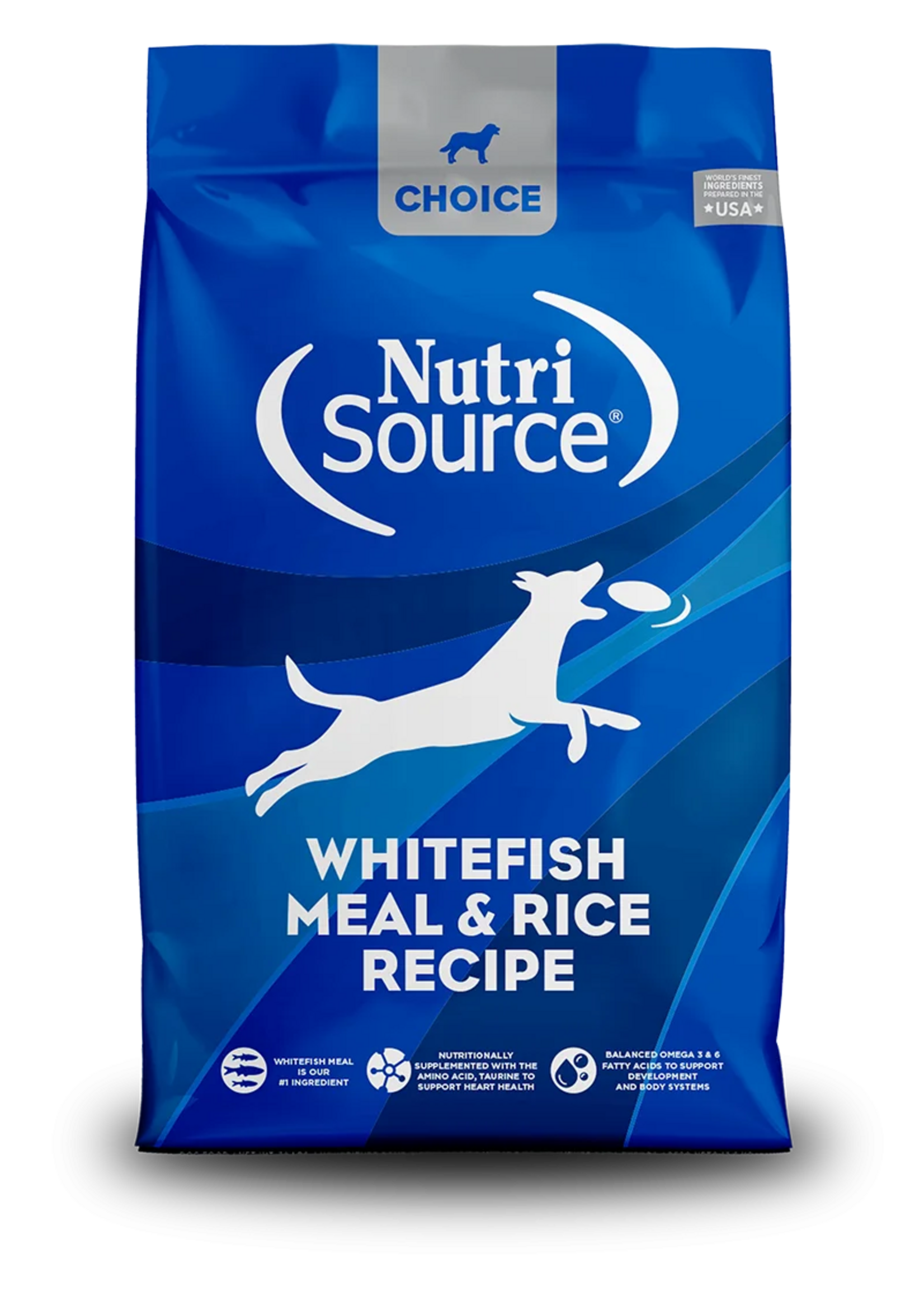 NutriSource NutriSource Choice Adult Whitefish Meal & Rice Dry Dog Food - 40 lb