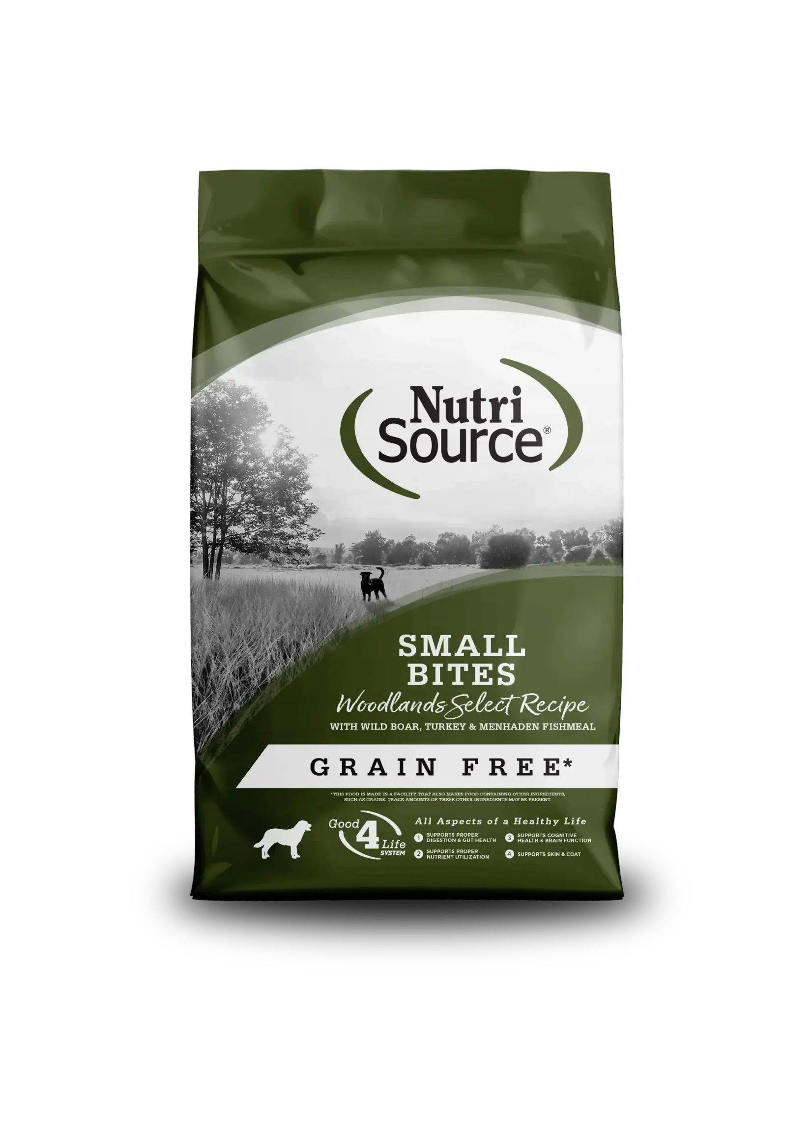 NutriSource NutriSource Adult Grain Free Small Bites Woodlands Select Dry Dog Food - 4 lb