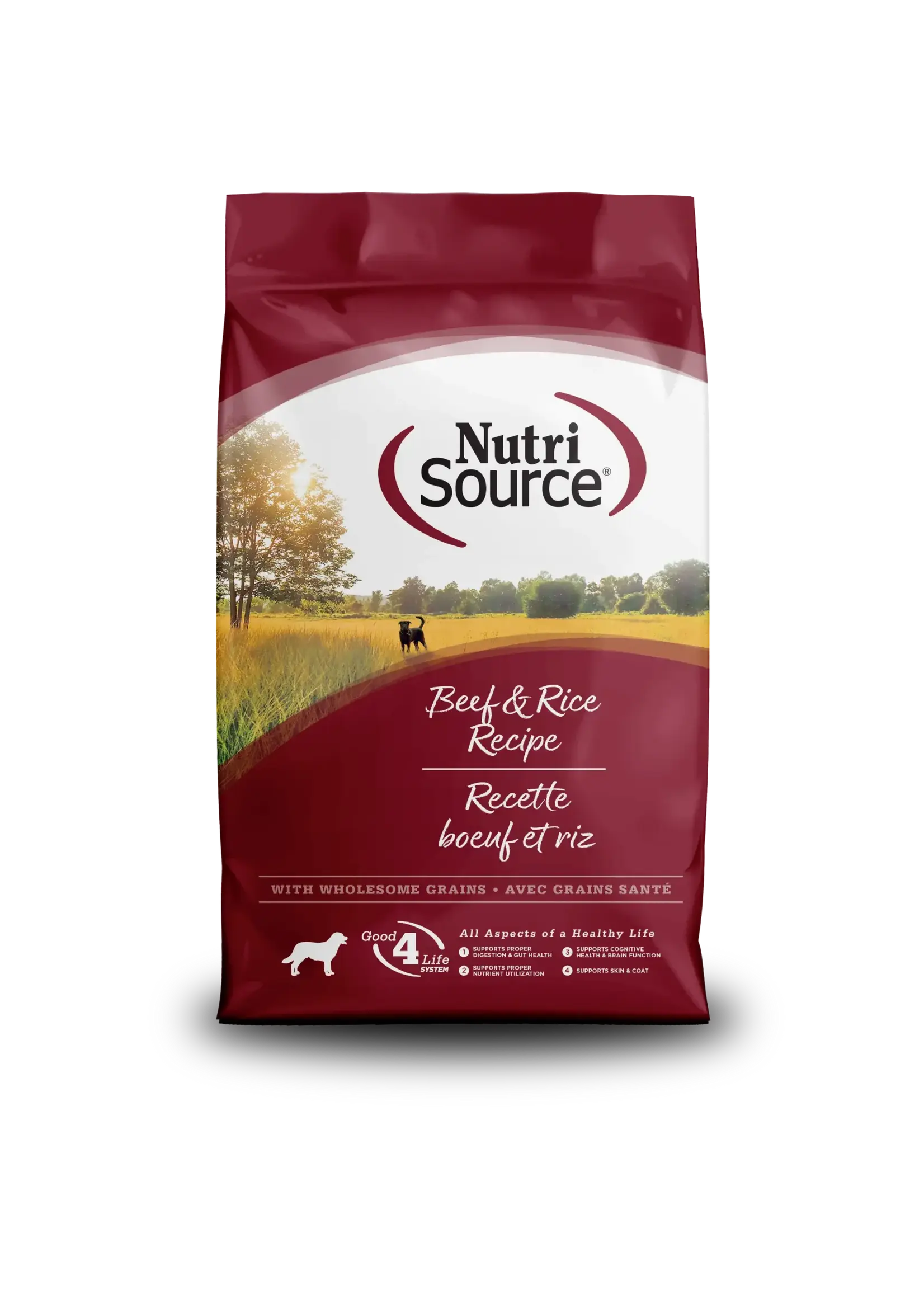 NutriSource NutriSource Adult Beef & Rice Dry Dog Food - 12 lb