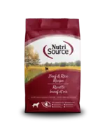 NutriSource NutriSource Adult Beef & Rice Dry Dog Food - 26 lb