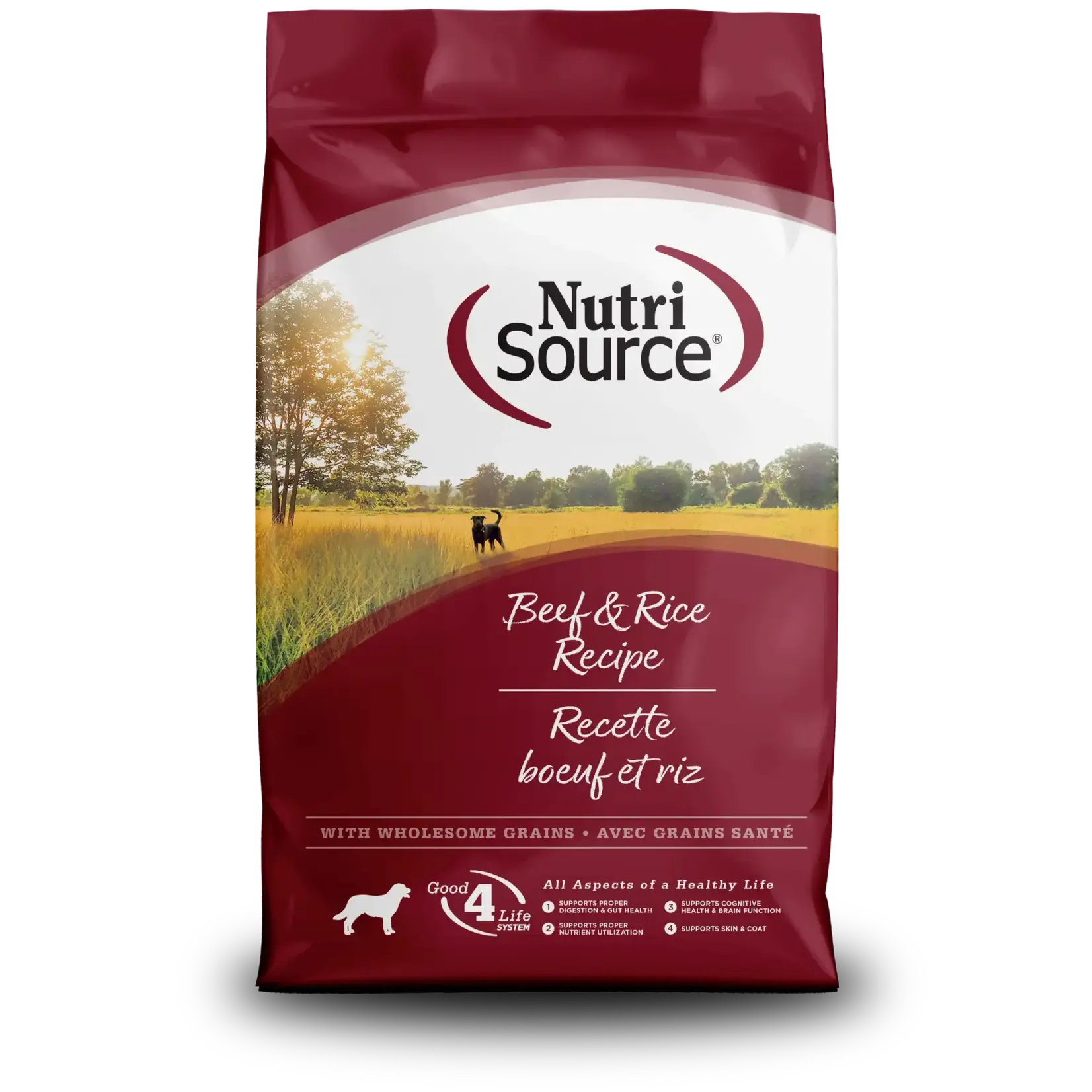 NutriSource NutriSource Adult Beef & Rice Dry Dog Food - 26 lb