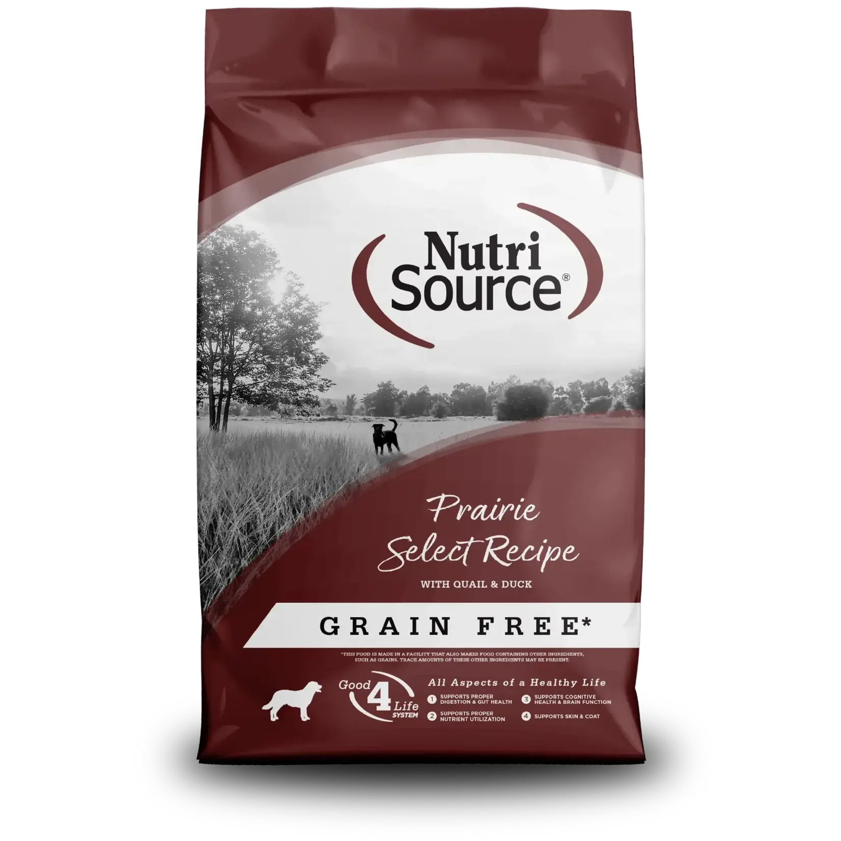 NutriSource NutriSource Adult Grain Free Prairie Select Quail & Duck Dry Dog Food - 26 lb