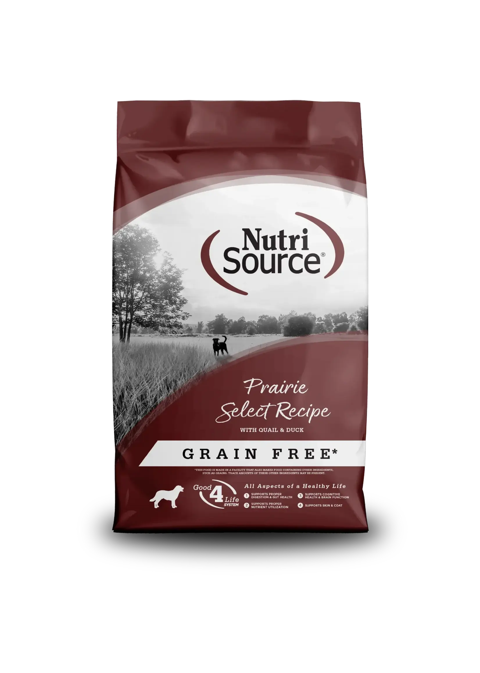 NutriSource NutriSource Adult Grain Free Prairie Select Quail & Duck Dry Dog Food - 26 lb