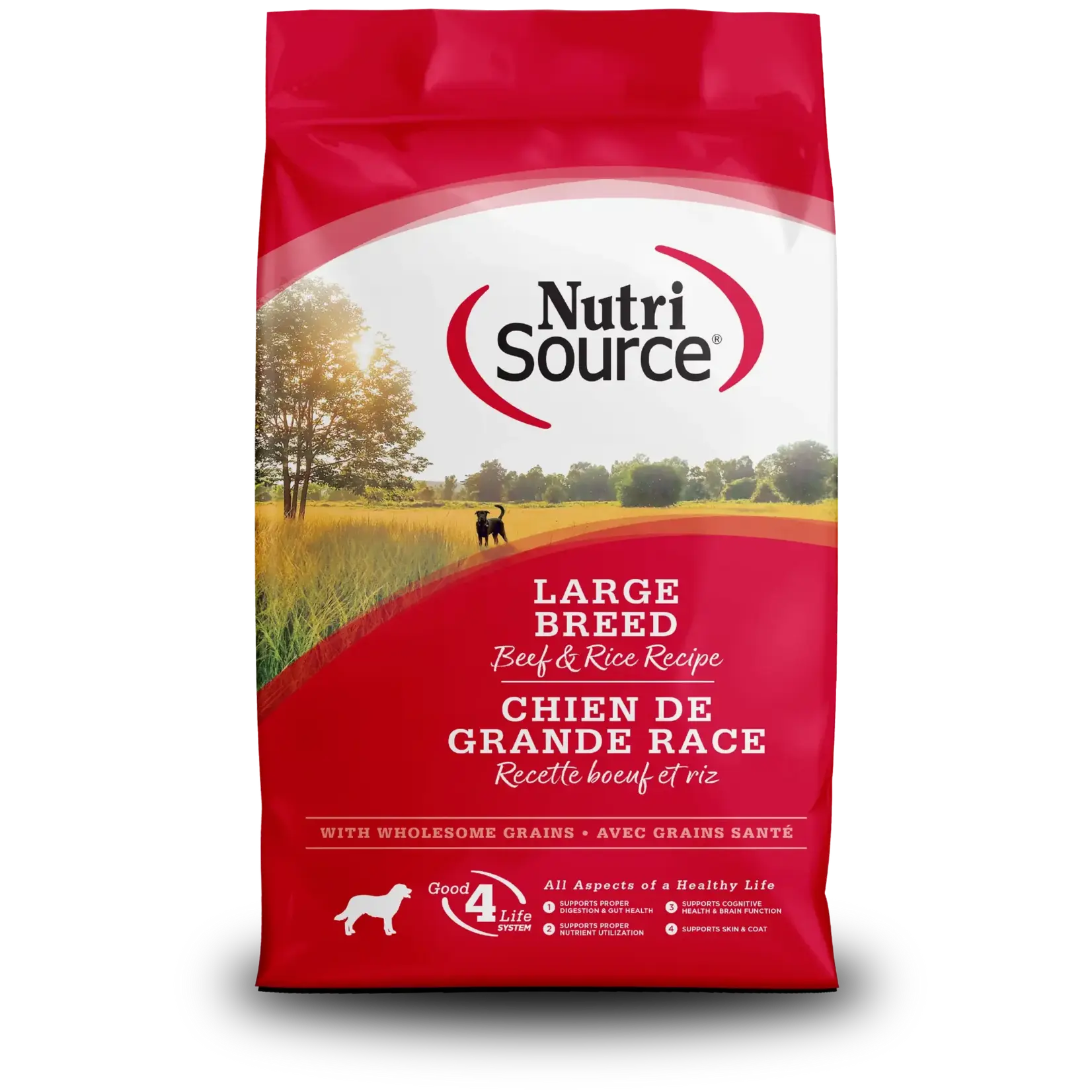 NutriSource NutriSource Adult Large Breed Beef & Rice Dry Dog Food - 26 lb