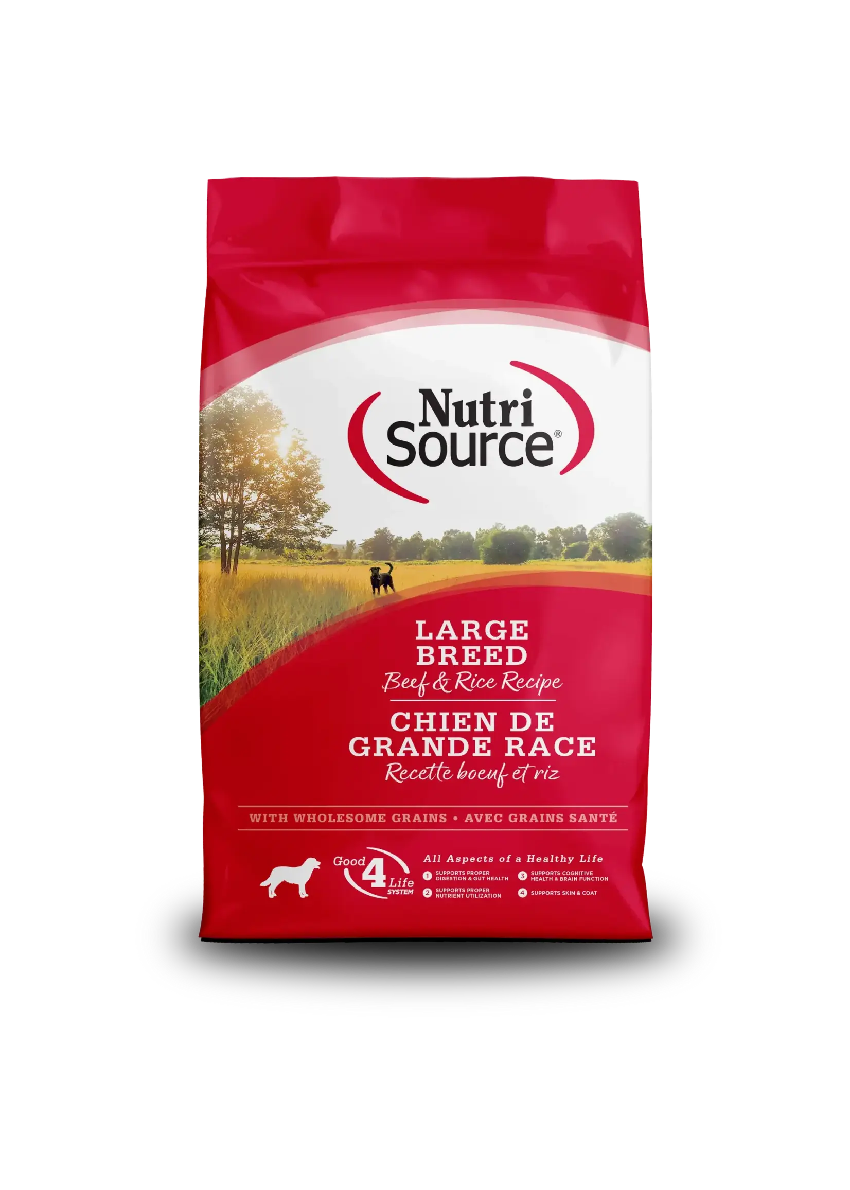 NutriSource NutriSource Adult Large Breed Beef & Rice Dry Dog Food - 26 lb
