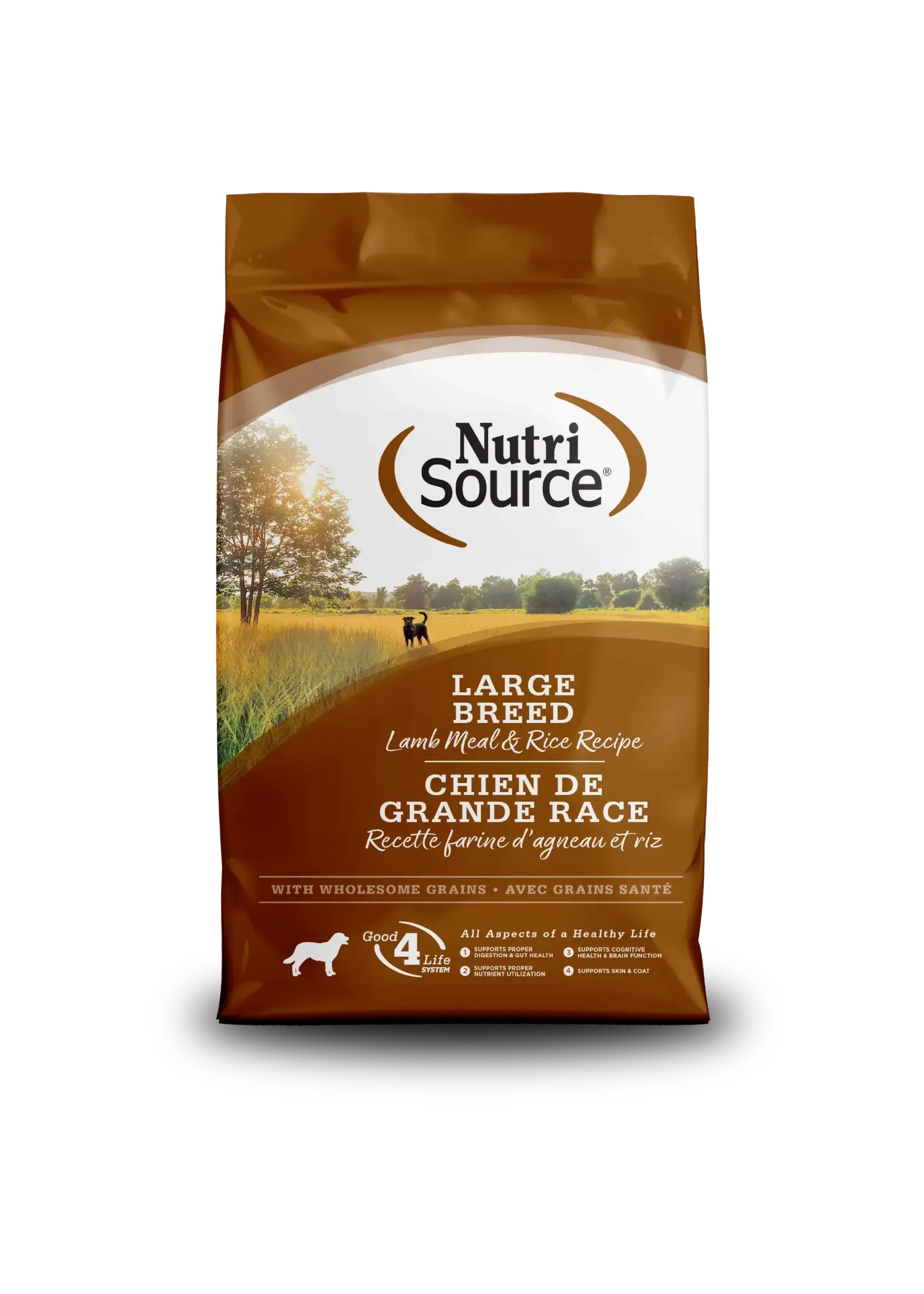 NutriSource NutriSource Adult Large Breed Lamb & Rice Dry Dog Food - 26 lb