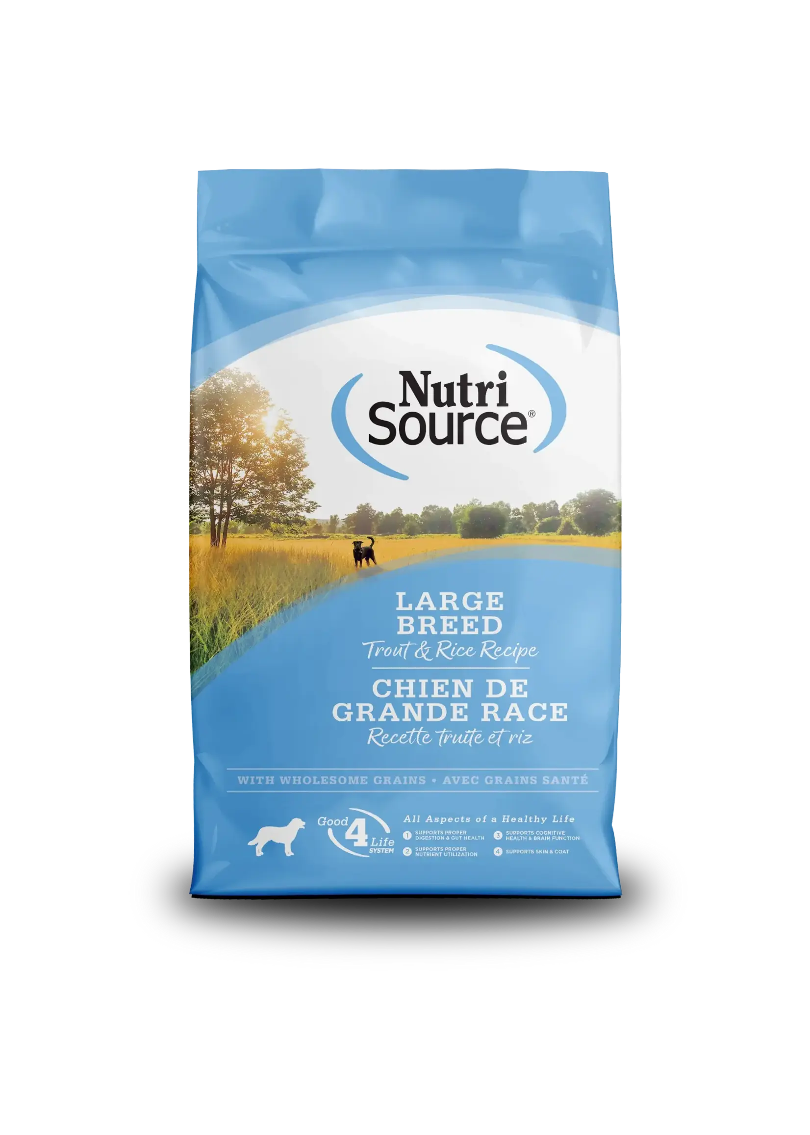 NutriSource NutriSource Adult Large Breed Trout & Rice Dry Dog Food - 26 lb