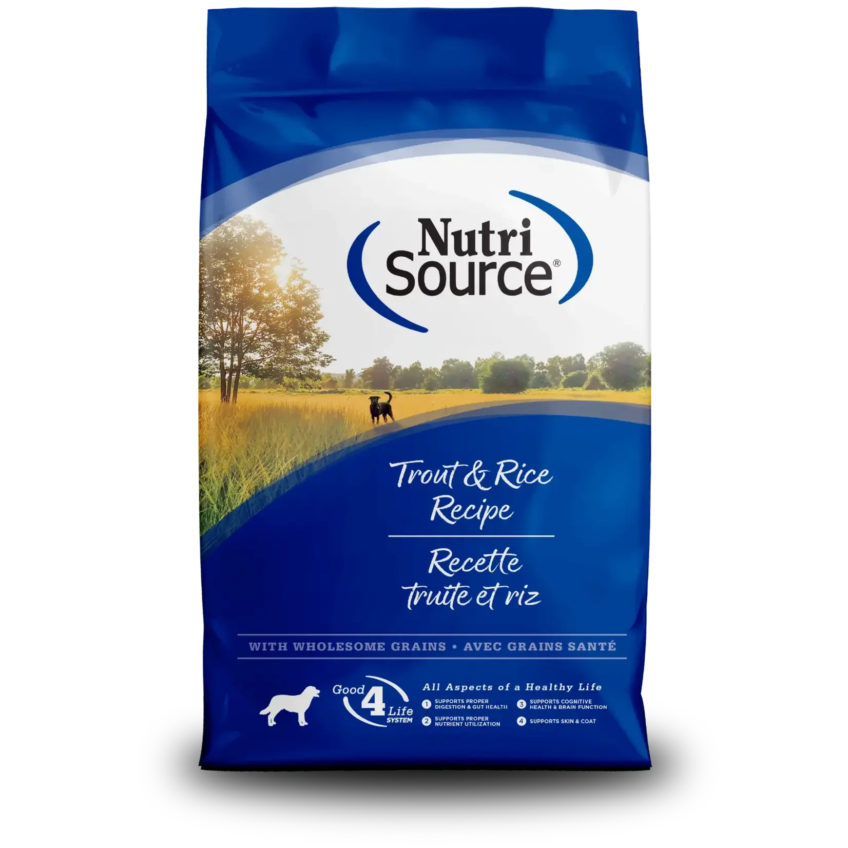 NutriSource NutriSource Adult Trout & Rice Dry Dog Food - 26 lb