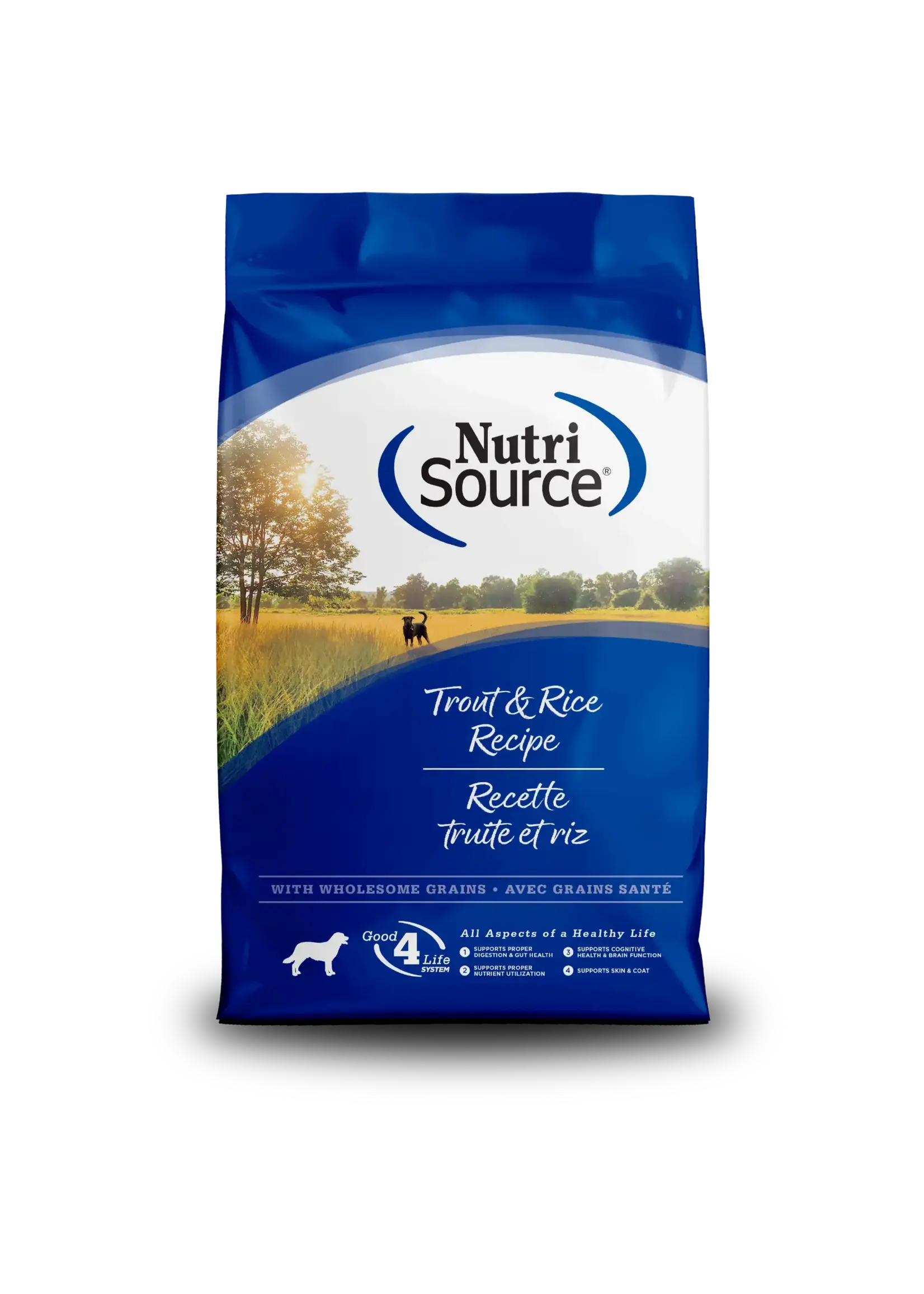 NutriSource NutriSource Adult Trout & Rice Dry Dog Food - 26 lb