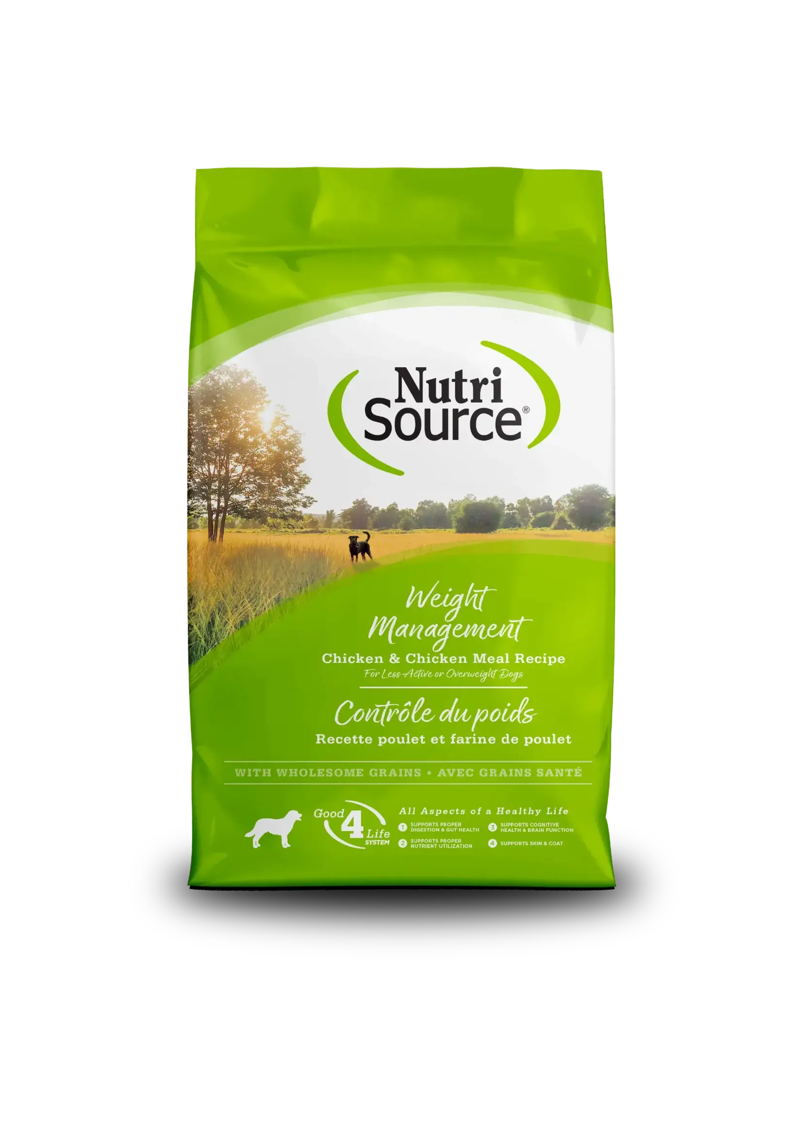NutriSource NutriSource Adult Weight Management Chicken & Chicken Meal Dry Dog Food - 26 lb