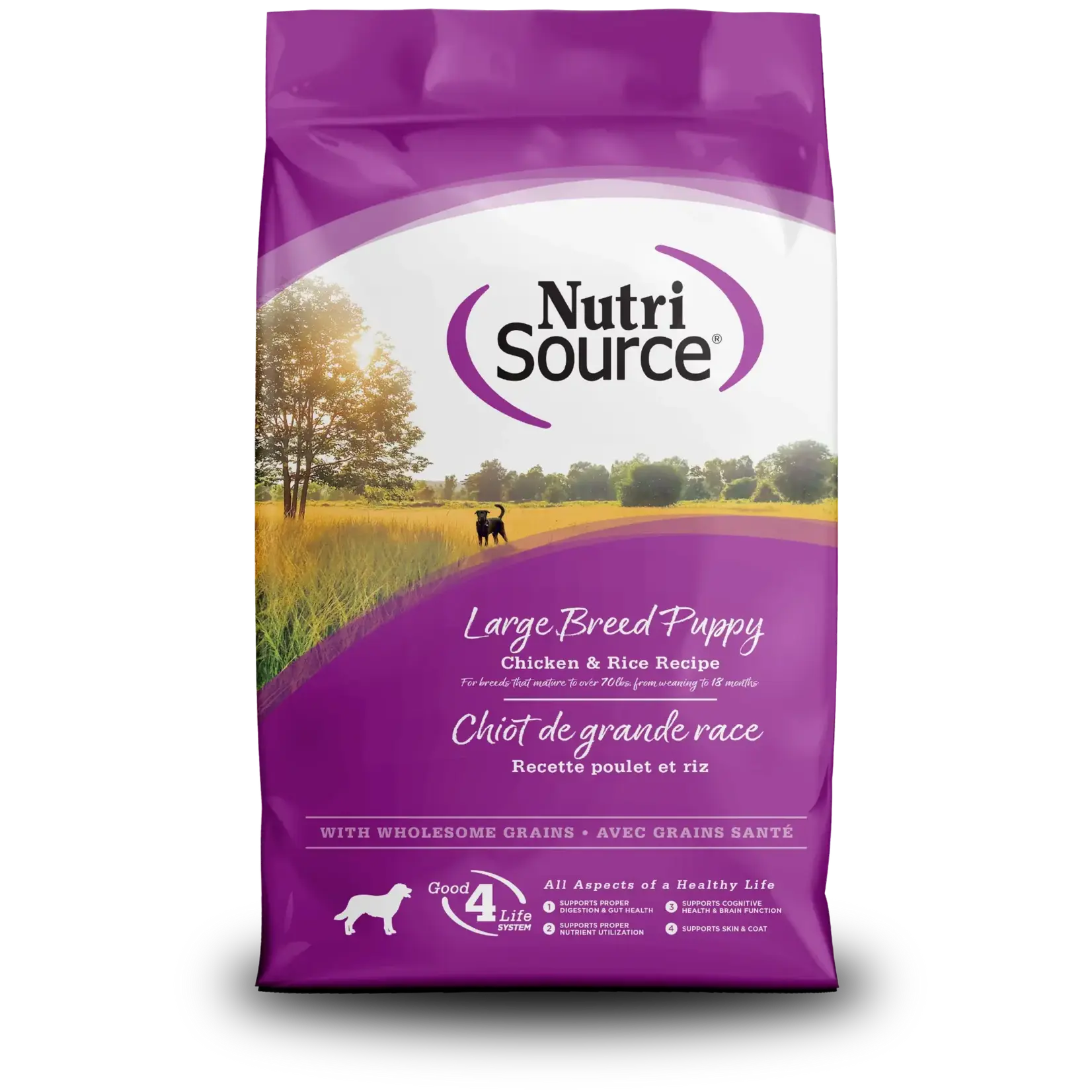 NutriSource NutriSource Puppy Large Breed Chicken & Rice Dry Dog Food - 12 lb