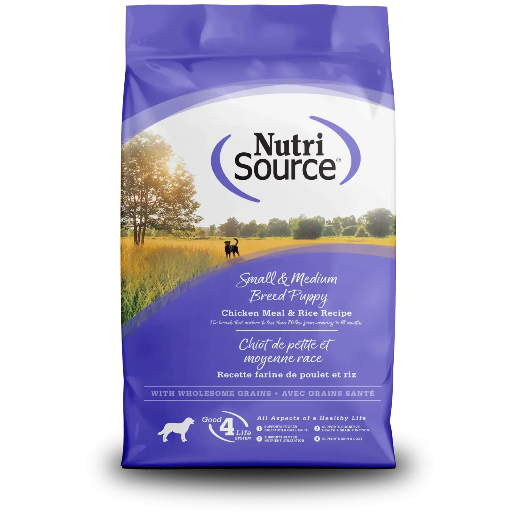 NutriSource NutriSource Puppy Small & Medium Breed Chicken & Rice Dry Dog Food - 26 lb