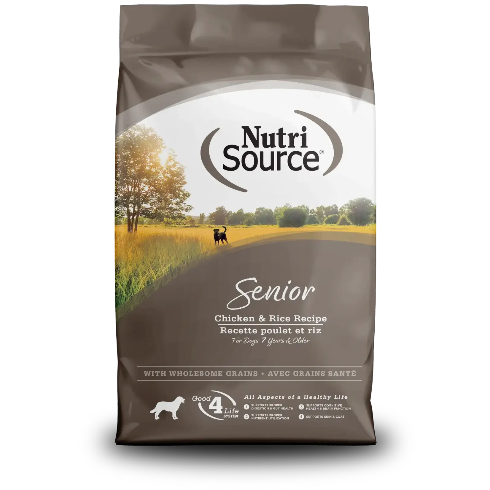 NutriSource Nutrisource Senior Chicken & Rice Dry Dog Food - 26 lb