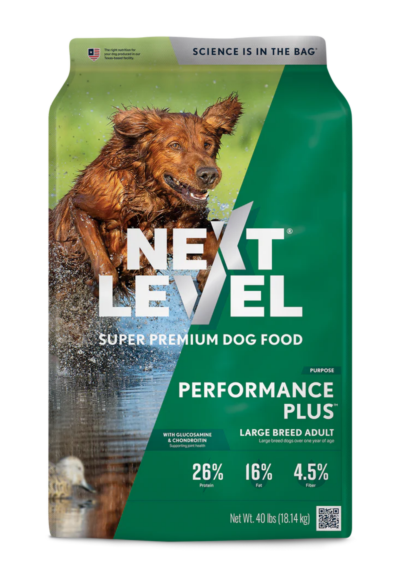 Next Level Next Level Dry Dog Food - Performance Plus - 40 lb