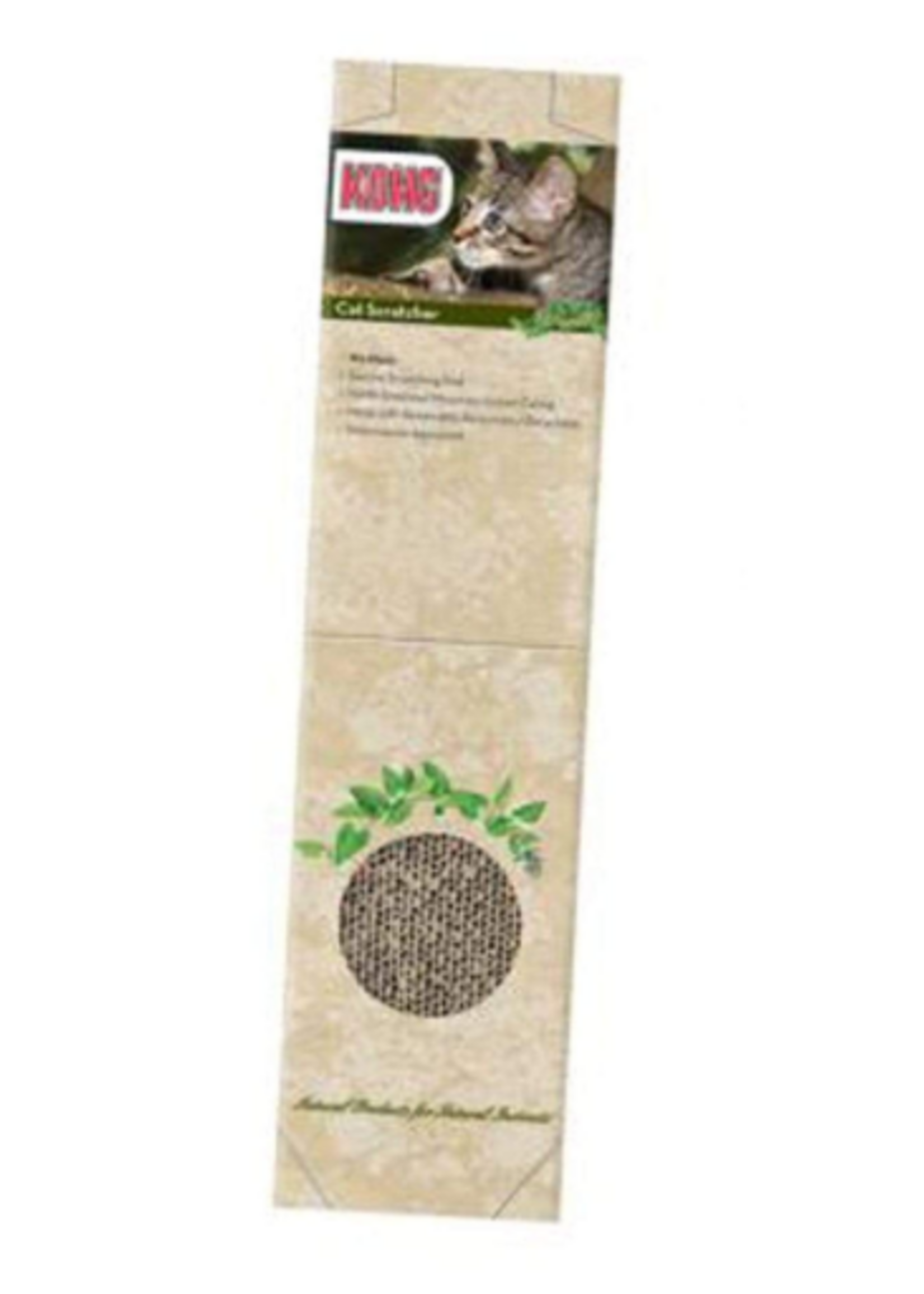 KONG KONG Naturals Cardboard Cat Scratcher with Catnip - CS1