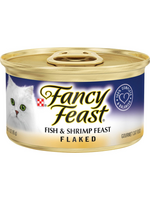 Fancy Feast Fancy Feast Flaked Gourmet Wet Cat Food Fish & Shrimp Feast - 3oz Can