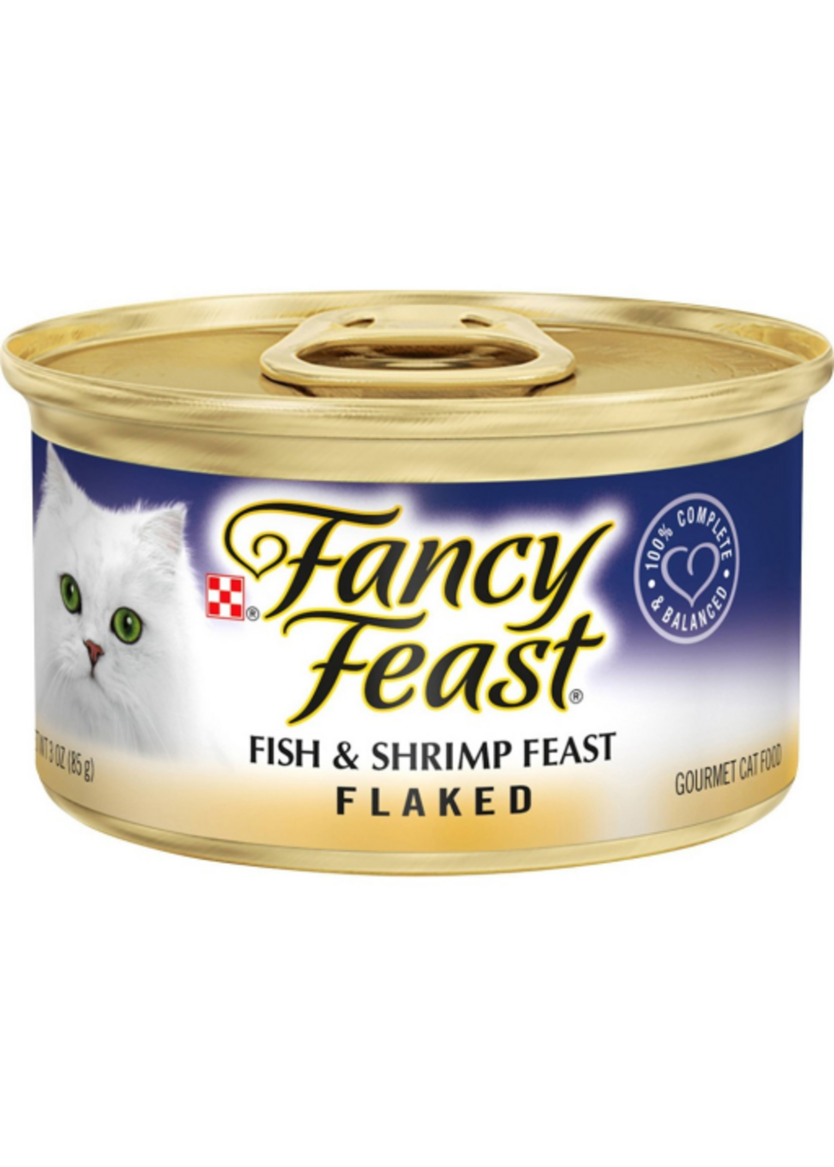 Fancy Feast Fancy Feast Flaked Gourmet Wet Cat Food Fish & Shrimp Feast - 3oz Can