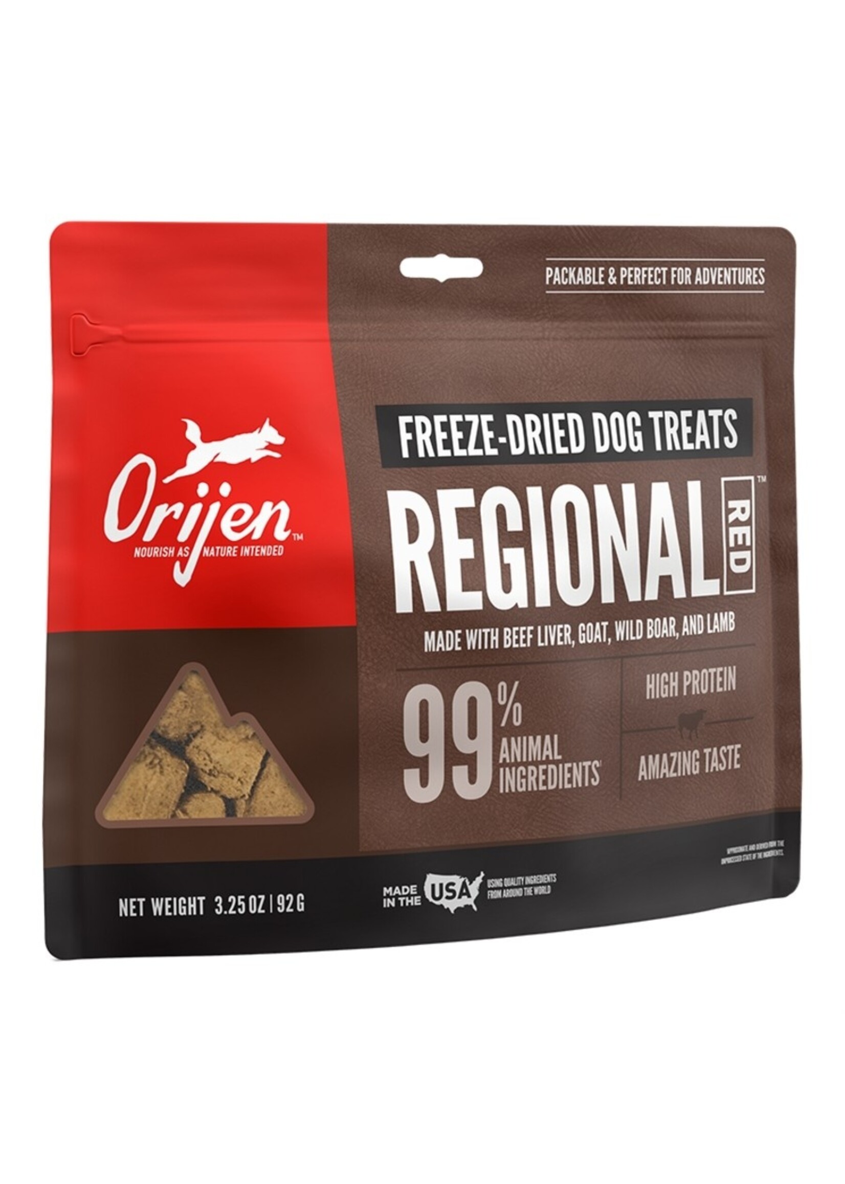 ORIJEN ORIJEN Freeze Dried Regional Red Dog Treats - 3.25 Oz