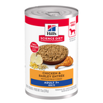 Hill's Science Diet Hill's Science Diet Wet Dog Food Can - Adult 7+ Chicken & Barley Entree - 13 oz, Case of 12