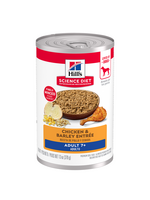 Hill's Science Diet Hill's Science Diet Wet Dog Food Can - Adult 7+ Chicken & Barley Entree - 13 oz, Case of 12