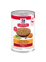 Hill's Science Diet Hill's Science Diet Wet Dog Food Can - Adult 1-6 Chicken & Barley Entree - 13 oz, Case of 12