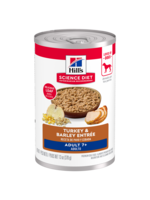 Hill's Science Diet Hill's Science Diet Wet Dog Food Can - Adult 7+ Turkey & Barley Entree - 13 oz, Case of 12