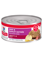 Hill's Science Diet Hill's Science Diet Wet Dog Food Can - Adult 1-6 Beef & Barley Entree - 5.8 oz, Case of 24