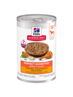 Hill's Science Diet Hill's Science Diet Wet Dog Food Can - Adult 1-6 Perfect Digestion Chicken, Vegetable & Rice Stew - 12.5 oz, Case of 12