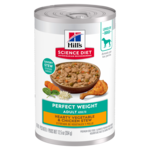 Hill's Science Diet Hill's Science Diet Wet Dog Food Can - Adult Perfect Weight Chicken & Vegetable - 12.5 oz, Case of 12