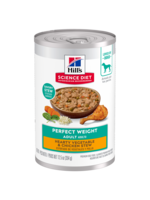 Hill's Science Diet Hill's Science Diet Wet Dog Food Can - Adult Perfect Weight Chicken & Vegetable - 12.5 oz, Case of 12