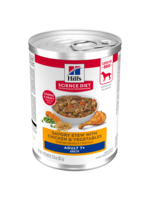 Hill's Science Diet Hill's Science Diet Wet Dog Food Can - Adult 7+ Savory Stew Chicken & Vegetables - 12.8 oz, Case of 12