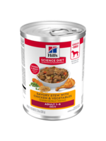Hill's Science Diet Hill's Science Diet Wet Dog Food Can - Adult 1-6 Savory Stew Chicken & Vegetables - 12.8 oz, Case of 12