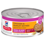 Hill's Science Diet Hill's Science Diet Wet Dog Food Can - Adult 1-6 Small & Mini Chicken & Barley Entree - 5.8 oz, Case of 24