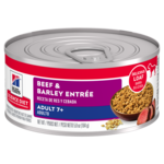 Hill's Science Diet Hill's Science Diet Wet Dog Food Can - Adult 7+ Beef & Barley Entree - 5.5 oz, Case of 24