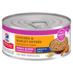 Hill's Science Diet Hill's Science Diet Wet Dog Food Can - Adult 7+ Small & Mini Chicken & Barley Entree - 5.8 oz, Case of 24