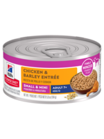 Hill's Science Diet Hill's Science Diet Wet Dog Food Can - Adult 7+ Small & Mini Chicken & Barley Entree - 5.8 oz, Case of 24