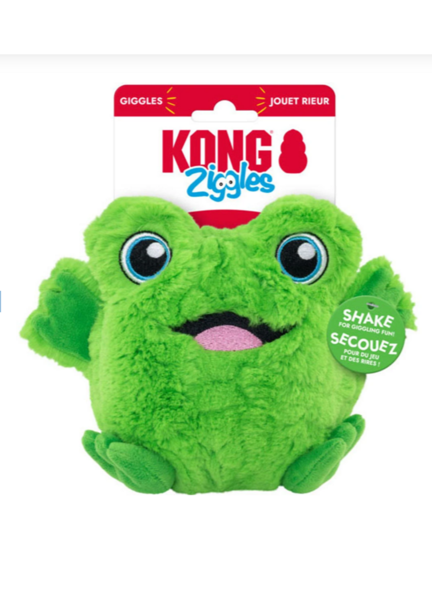 KONG Kong Ziggles Frog Md