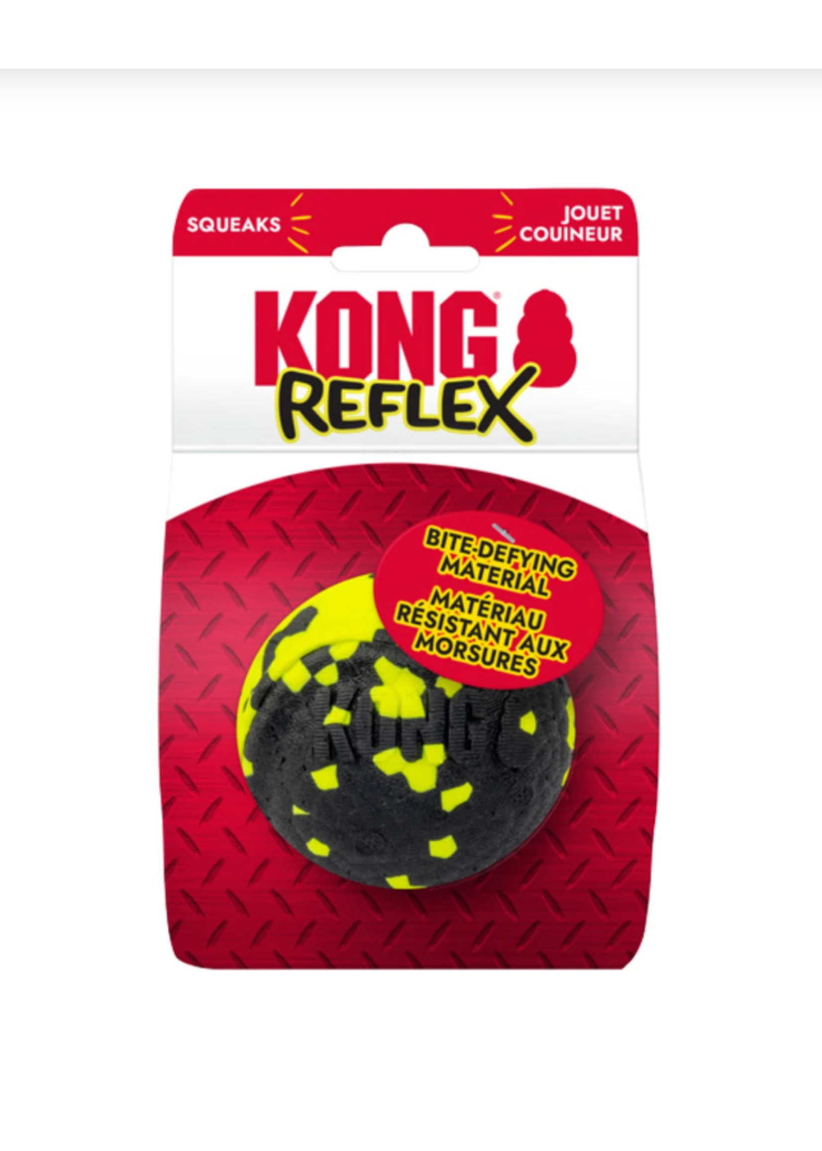 KONG Kong Reflex Squeak Ball Md/Lg