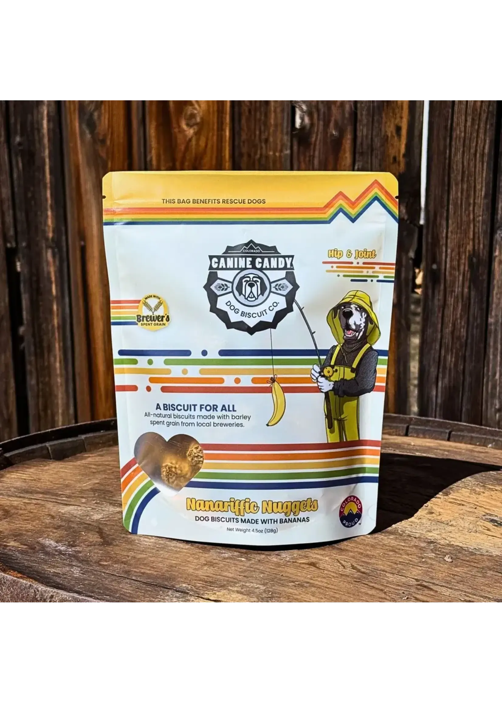 Canine Candy Canine Candy Nanarific Nuggets Biscuits Dog Treats - 4.5 oz